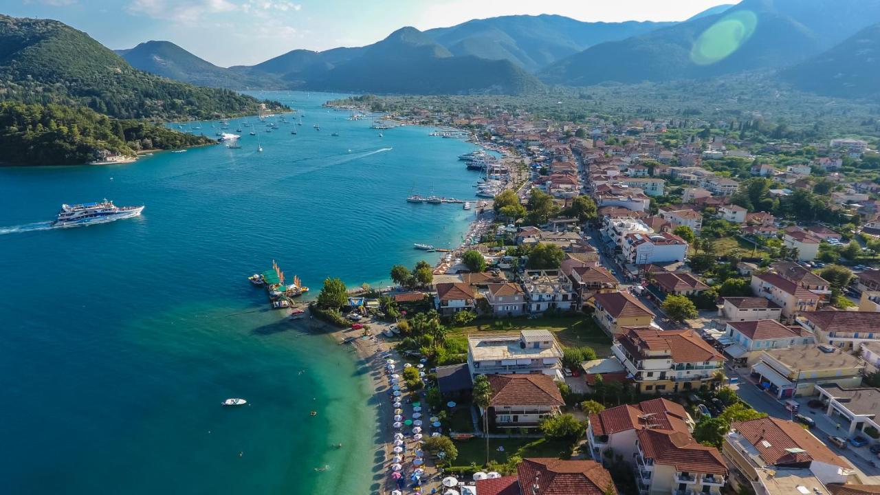 Elati Beach Aparthotel Nydri  Bagian luar foto